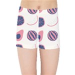 Fruits Halves Pattern Design Kids  Sports Shorts