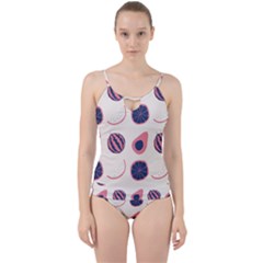 Cut Out Top Tankini Set 