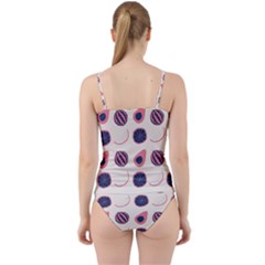 Cut Out Top Tankini Set 