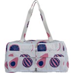 Fruits Halves Pattern Design Multi Function Bag