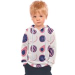 Fruits Halves Pattern Design Kids  Overhead Hoodie