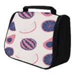 Fruits Halves Pattern Design Full Print Travel Pouch (Small)