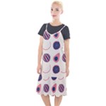 Fruits Halves Pattern Design Camis Fishtail Dress