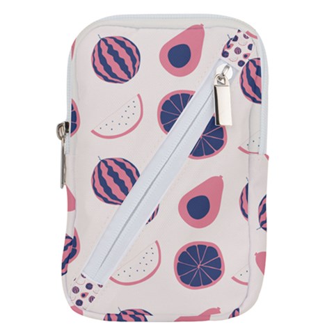 Fruits Halves Pattern Design Belt Pouch Bag (Small) from ArtsNow.com