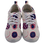 Fruits Halves Pattern Design Mens Athletic Shoes