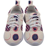 Fruits Halves Pattern Design Kids Athletic Shoes