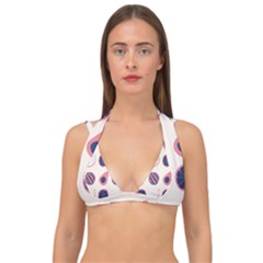 Double Strap Halter Bikini Top 