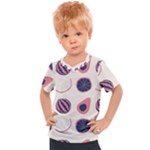 Fruits Halves Pattern Design Kids  Sports T-Shirt