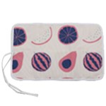 Fruits Halves Pattern Design Pen Storage Case (M)