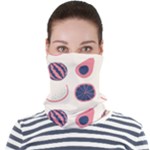 Fruits Halves Pattern Design Face Seamless Bandana (Adult)