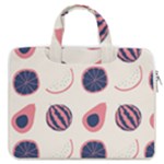Fruits Halves Pattern Design MacBook Pro 16  Double Pocket Laptop Bag 