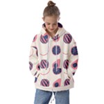 Fruits Halves Pattern Design Kids  Oversized Hoodie