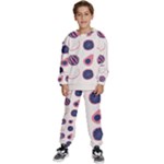 Fruits Halves Pattern Design Kids  Sweatshirt set