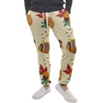 Leaves Foliage Acorns Barrel Men s Jogger Sweatpants