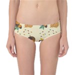Leaves Foliage Acorns Barrel Classic Bikini Bottoms