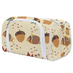 Leaves Foliage Acorns Barrel Toiletries Pouch