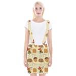 Leaves Foliage Acorns Barrel Braces Suspender Skirt