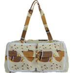 Leaves Foliage Acorns Barrel Multi Function Bag