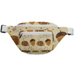 Leaves Foliage Acorns Barrel Fanny Pack