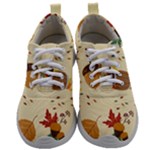 Leaves Foliage Acorns Barrel Mens Athletic Shoes