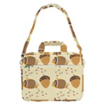 Leaves Foliage Acorns Barrel MacBook Pro 16  Shoulder Laptop Bag
