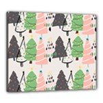 Christmas Trees Icons Canvas 24  x 20  (Stretched)