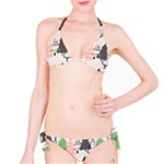 Christmas Trees Icons Classic Bikini Set