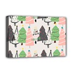 Christmas Trees Icons Deluxe Canvas 18  x 12  (Stretched)