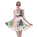 Christmas Trees Icons Skater Dress