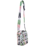 Christmas Trees Icons Shoulder Strap Belt Bag