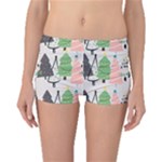 Christmas Trees Icons Boyleg Bikini Bottoms