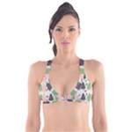 Christmas Trees Icons Plunge Bikini Top