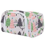 Christmas Trees Icons Toiletries Pouch
