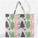 Zipper Large Tote Bag 