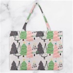 Christmas Trees Icons Medium Tote Bag