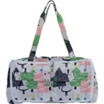 Christmas Trees Icons Multi Function Bag