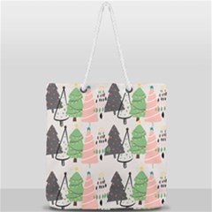 Full Print Rope Handle Tote (Large) 
