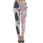 Christmas Trees Icons Lightweight Velour Leggings
