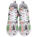 Christmas Trees Icons Women s Lightweight High Top Sneakers
