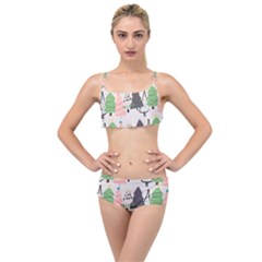 Layered Top Bikini Set 