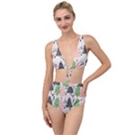 Christmas Trees Icons Tied Up Two Piece Swimsuit
