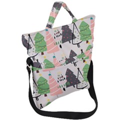 Fold Over Handle Tote Bag 