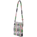 Christmas Trees Icons Multi Function Travel Bag