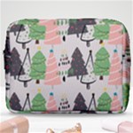 Christmas Trees Icons Make Up Pouch (Large)