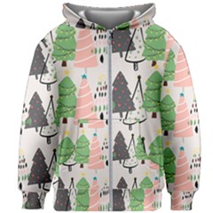 Kids  Zipper Hoodie Without Drawstring 