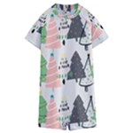 Christmas Trees Icons Kids  Boyleg Half Suit Swimwear