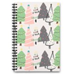 Christmas Trees Icons 5.5  x 8.5  Notebook