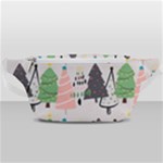 Christmas Trees Icons Waist Bag 