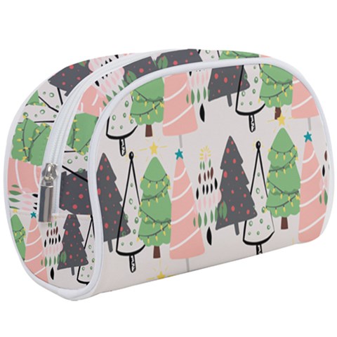 Christmas Trees Icons Make Up Case (Large) from ArtsNow.com