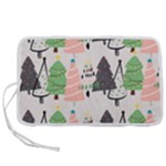 Christmas Trees Icons Pen Storage Case (L)